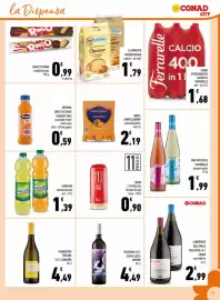 Volantino Conad City Pagina 11: Birra 11 Paralleli Rossa Strong €0,90, Energage €1,39
