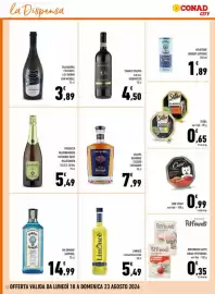 Volantino Conad City Pagina 12: Prosecco Valdobbiadene €5,49, Cani Cesar €0,99