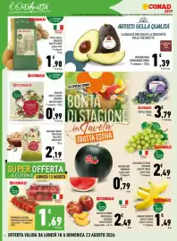 Volantino Conad City Pagina 4: Insalata mista classica Conad €0,99, Anacardi tostati non salati wellness mister nut €2,19