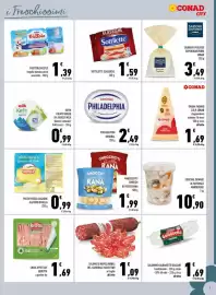 Volantino Conad City Pagina 7: Salame di Napoli Nobili del Cardinale Schettino €1,09, Gnocchi di patate Rana €1,99