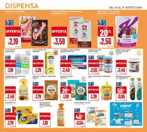 Volantino Pan Pagina 14: Biscotti integrali Fibrextra Misura €1,79, Confettura bio Natù Rigoni €2,55