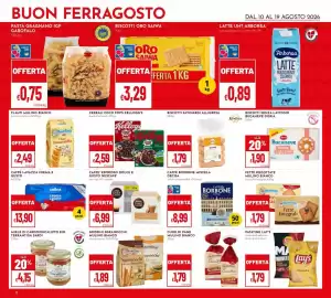 Volantino Pan Pagina 2: Caffè espresso dolce e gusto Nescafé €6,99, Caffè Lavazza Crema e Gusto €13,90