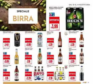 Volantino Pan Pagina 23: Birra analcolica Paulaner Weiss €0,99, Birra Guinness Drought Stout Can €1,49