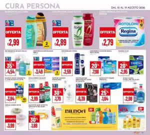 Volantino Pan Pagina 25: Fazzoletti Tempo Original €1,64, Colorazione permanente Syoss by Palette €6,39