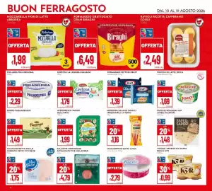 Volantino Pan Pagina 4: Formaggio fettine Kraft €1,39, Fiocchi di latte Jocca senza lattosio €1,69