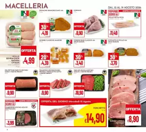 Volantino Pan Pagina 8: Cordon bleu classico AIA gran dorate €3,40, Tramezzini bovino/suino provola prosciutto cotto €9,90