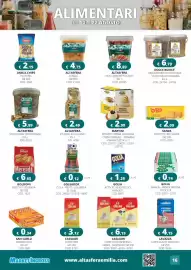 Volantino Altasfera Pagina 16: Martini dessert crema catalana €2,99, Stuzzichini tradizionali Alta Sfera €5,99