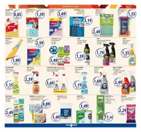 Volantino Acqua & Sapone Pagina 15: ARIX Panni Microfibra Eco €2,49, Detergente Dual Power €2,49