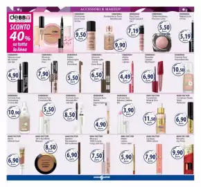 Volantino Acqua & Sapone Pagina 4: Deborah Fondotinta Extra Cover €9,50, Mascara Love My Lashes €4,90