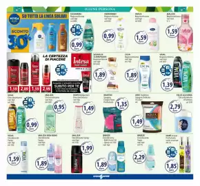 Volantino Acqua & Sapone Pagina 6: Vidal Bagnoschiuma €1,39, Martini Spugna Corpo Fiore Profumata €1,35