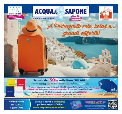 Acqua & Sapone (valido fino al 23-08)