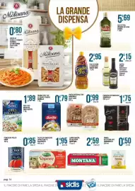 Volantino Sidis Pagina 14: Passata di pomodoro Garofalo €1,75, Polpa di pomodoro gran cubetti Valfrutta €0,85
