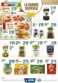 Volantino Sidis Pagina 16: Funghi champignon D'Amico €1,39, Lenticchie Cirio €1,05
