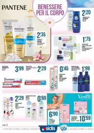 Volantino Sidis Pagina 22: Detergente intimo Venus €0,69, Spazzolino family pasta del capitano €0,45