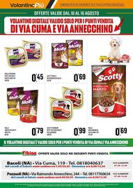 Volantino Vibian settimana 33 Pagina 4: Scotty Premium Pate' per cani adulti €0,99, Molly snack per gatti €0,79
