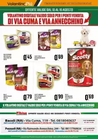Volantino Vibian settimana 33 Pagina 4: Scotty Premium Pate' per cani adulti €0,99, Molly snack per gatti €0,79