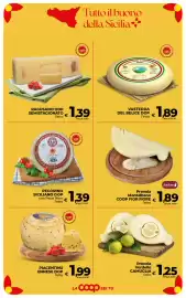 Volantino Ipercoop Radenza Pagina 12: Pecorino Siciliano DOP con Pepe Nero €1,39, Provolà Montalbano COOP FIOR FIORE €1,89