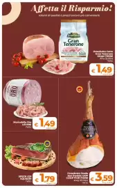 Volantino Ipercoop Radenza Pagina 24: Mortadella Oro Levoni €1,49, Prosciutto Crudo San Daniele DOP COOP FIOR FIORE €3,59