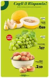 Volantino Ipercoop Radenza Pagina 30: Uva Vittoria €1,67, Melone Giallo €0,69
