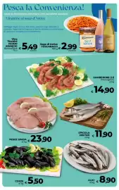 Volantino Ipercoop Radenza Pagina 33: Spigola €11,90, Sugo di Astice Toscanacci €2,99