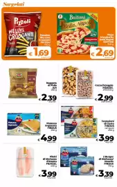 Volantino Ipercoop Radenza Pagina 35: Tentazioni di Gusto Findus €3,99, 2 Burger di Merluzzo/Nasello Findus €3,39
