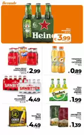 Volantino Ipercoop Radenza Pagina 47: Sanbitter San Pellegrino Bianco/Rosso €4,49, Birra La Radler Limone Dreher €1,99