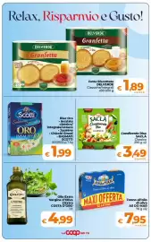 Volantino Ipercoop Radenza Pagina 5: Riso Oro Scotti €1,99, Condiverde Riso Classico SACLÀ €3,49