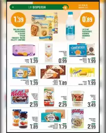 Volantino La Mimosa Supermercati Pagina 10: Kinder Pan di Cioc €2,29, Cereali Bluey Kellogg's €2,99