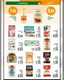 Volantino La Mimosa Supermercati Pagina 13: Carotine e piselli lessati Selex €1,39, Chips di lenticchie Cipster €0,89