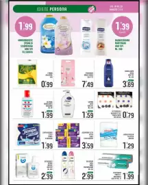 Volantino La Mimosa Supermercati Pagina 15: Sapone Dove €1,59, Insalatiere in plastica Aristea €1,29