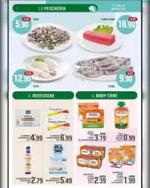 Volantino La Mimosa Supermercati Pagina 7: Omogeneizzati di carne Plasmon €2,39, Biscotti Plasmon Classici €3,19