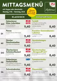 Interspar Restaurant Flugblatt woche 34 Seite 1