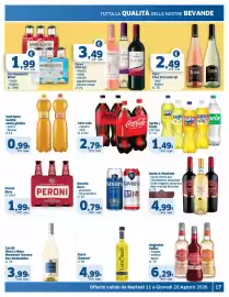 Volantino Sigma Pagina 17: Coca Cola classica zero €2,79, Sant'Anna Santhè senza glutine €0,99