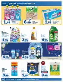 Volantino Sigma Pagina 18: Fabuloso Pavimenti Freschezza €1,49, Tutto Panno Carta €1,99