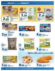 Volantino Sigma Pagina 8: Orogel Friarielli Cubello €1,99, Di Biase Funghi Porcini A Cubetti €2,49
