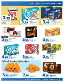Volantino Sigma Pagina 9: Algida Fiordifragola €3,99, Gusto & Passione Tartufo €2,19