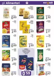 Volantino Eurocash Pagina 17: Curtiriso riso basmati €1,17, Riso Flora Classico €1,69