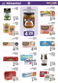 Volantino Eurocash Pagina 18: Tonno Leggero Rio Mare €4,29, Delicius Cuor di Sgombro €1,89