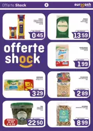 Volantino Eurocash Pagina 2: Yma olive verdi mammuth €22,50, Bonduelle mais dolce €3,29