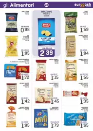 Volantino Eurocash Pagina 22: Riso su Riso Galbusera €1,65, Mulino Bianco Pagnottelle Classiche €1,35