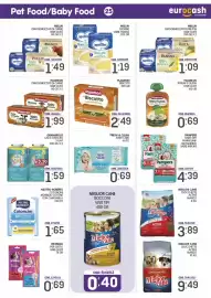 Volantino Eurocash Pagina 25: Plasmon omogeneizzati di carne €1,99, Plasmon il Biscotto €2,49