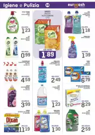Volantino Eurocash Pagina 38: Dash Pods €6,79, Cif svelto professional €2,59
