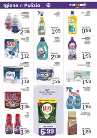 Volantino Eurocash Pagina 39: Regina tovaglioli monovel €1,03, General lavatrice €2,09