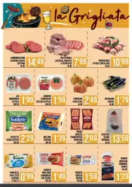 Volantino Euroesse Pagina 2: Wuber wurstel frankfurter/servelade €2,09, Tris di maiale €7,99
