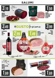 Volantino Euroesse Pagina 6: Morgese bresaola punta d'anca igp all'etto €3,19, KOMETA PETTO DI TACCHINO ARROSTO €1,69