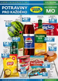Jip leták Strana 1: Pepsi €29,90, Meloun vodní červený €8,90