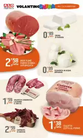 Volantino A&O Pagina 14: Culatta cotta al forno €1,38, Salsiccia casereccia lucanina €1,59