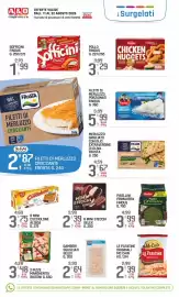 Volantino A&O Pagina 6: 2 pizze margherita Buitoni €3,48, Mini stecchi assortiti Selex €2,39