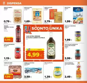 Volantino Tigre Pagina 10: Mais Valfrutta €1,39, Pasta all'uovo De Cecco €1,69