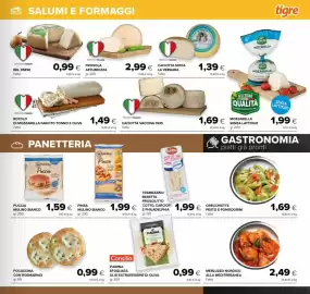 Volantino Tigre Pagina 5: Consilia Piadina Sfogliata Olio Extravergine di Oliva €0,99, Provolaffumicata €2,99
